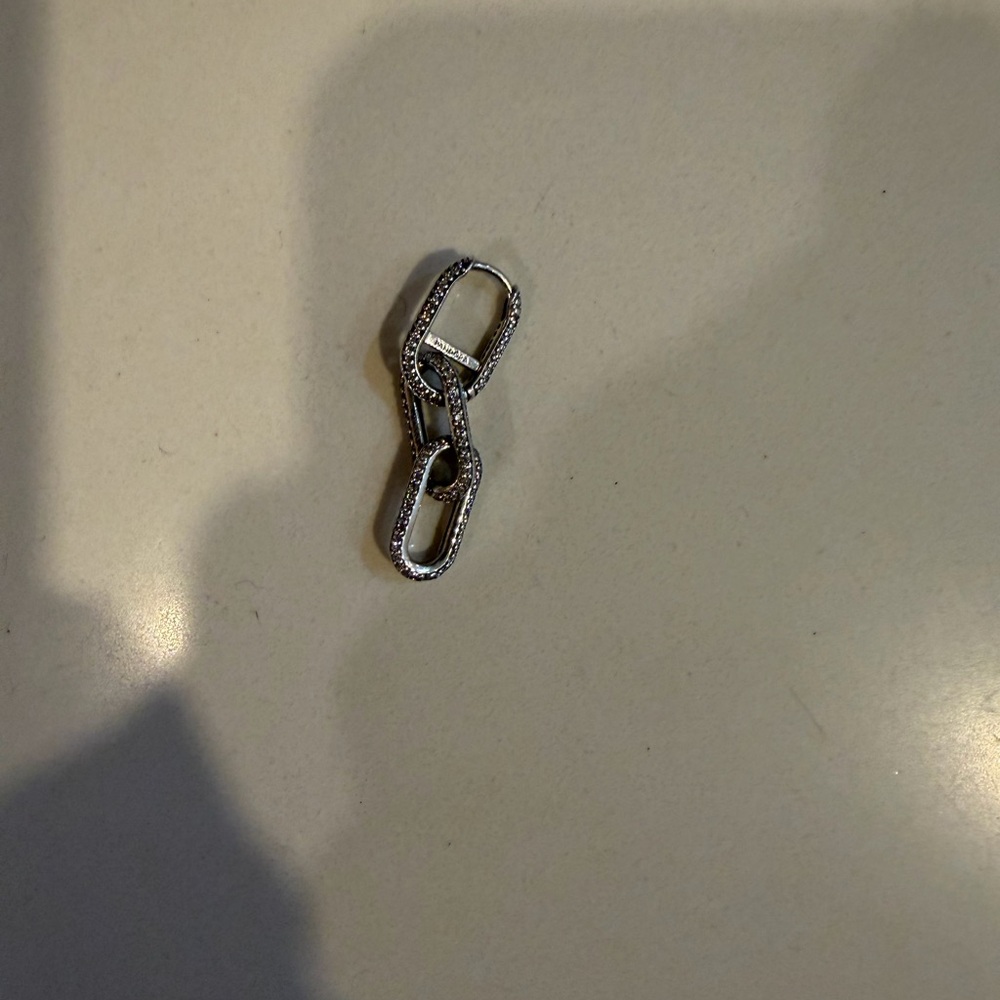 PANDORA Silver Chain Link earring